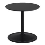 Muuto Soft side table, 41 cm, low, black