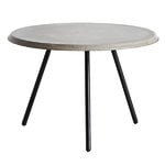 Woud Soround coffee table, 60 cm, concrete top