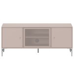 Montana Furniture Octave 1 TV&Sound senkki, mattakromi jalat - 137 Mushroom