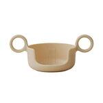 Design Letters Handle for melamine cup, beige