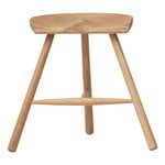 Form & Refine Shoemaker Chair No. 49 stool, white oiled oak