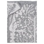 Lapuan Kankurit Villiyrtit tablecloth/throw, 150 x 200 cm, black - linen