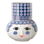Bjørn Wiinblad Vaso Olga, 20 cm, blu, immagine prodotto