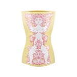 Bjørn Wiinblad Jarrón Nina, 22 cm, amarillo - rosa, imagen del producto