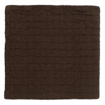 Matri Aava double bed cover 260 x 260 cm, choco