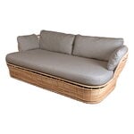 Cane-line Basket 2-istuttava sohva, luonnonvärinen - taupe