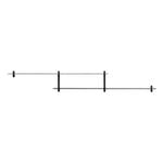 Gejst Nivo shelf H, black ash - black, view 1