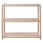 Gejst Sceene bookcase A, light oak, product image