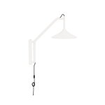 FDB Møbler U18 Hasle wall lamp, short, oyster white, view 1