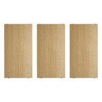 String Furniture String shelf 58 x 30 cm, 3-pack, oak, product image