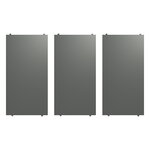 String Furniture String shelf 58 x 30 cm, 3-pack, dark grey, product image