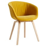HAY About A Chair AAC23 Soft Stuhl, Eiche lackiert – Lola Gelb