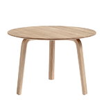Hay Bella coffee table 60 cm, high, matt lacquered oak