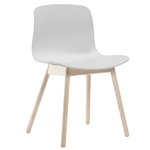 HAY About A Chair tuoli AAC12, saippuoitu tammi - valkoinen