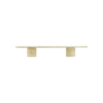 Normann Copenhagen Sten shelf, 80 cm, travertine, product image