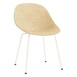 Normann Copenhagen Mat chair, cream steel - hemp, view 1
