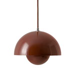&Tradition Flowerpot VP1 pendant, red brown