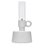 Fatboy Lampe à huile d’extérieur Flamtastique XL, gris clair