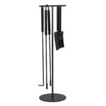 Blomus Ashi fireside set, 5 pcs, black oak - black, view 1