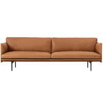 Muuto Outline soffa, 3-sits