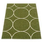 Pappelina Boo rug 70 x 100 cm, dark olive - vanilla