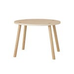 Nofred Mouse table, low, lacquered oak