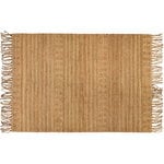 Roots Living Wicker rug, natural