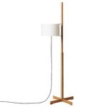 Santa & Cole TMM floor lamp, oak - white