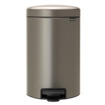 Brabantia newIcon pedal bin, platinum