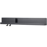 Muuto Folded shelf, black, large