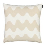 Marimekko Pikku Lokki cushion cover 45 x 45 cm, white - beige