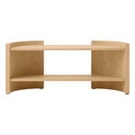 Audo Copenhagen Crescent shelving, low, oak, view 1