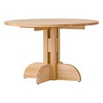 Audo Copenhagen Puffin dining table, 120 cm, solid oak, view 1