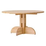 Audo Copenhagen Puffin dining table, 140 cm, solid oak, view 1