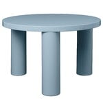 ferm LIVING Post coffee table, 65 cm, ice blue