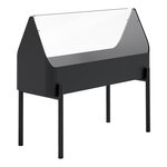 Eva Solo Simply Grow minikasvihuone jalustalla, 80 x 33 cm, musta, tuotekuva