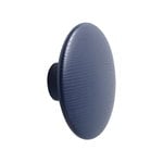 Muuto Dots Wood coat hook, midnight blue