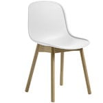 Hay Neu 13 chair, white - matt lacquered ash