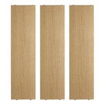 String Furniture String hylly 78 x 20 cm, 3 kpl, tammi, tuotekuva