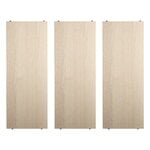 String Furniture String shelf 78 x 30 cm, 3-pack, ash, product image