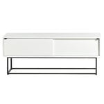 Woud Virka sideboard, low, white, product image