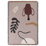 Ferm Living Mirage blanket, grey