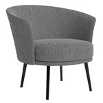 HAY Dorso lounge chair, black - Dot 1682