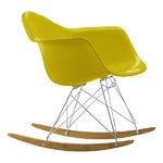 Vitra Eames RAR rocking chair, mustard