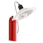 Stilnovo Lampiatta table/ wall lamp, polished red, product image