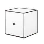 By Lassen Frame 28 box with door, white