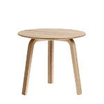 Hay Bella coffee table 45 cm, low, matt lacquered oak