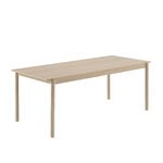 Muuto Linear Wood bord 200 x 90 cm, ek