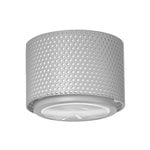 Sammode Lampada da soffitto G13, piccola, grigia