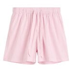 Tekla Poplin pyjamashortsit, soft pink, tuotekuva